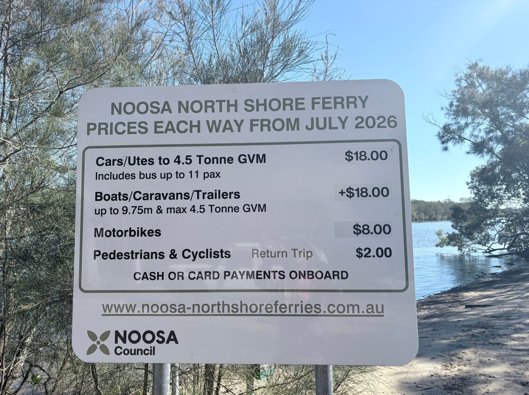 Noosa North Shore Ferries-Tewantin必去景点