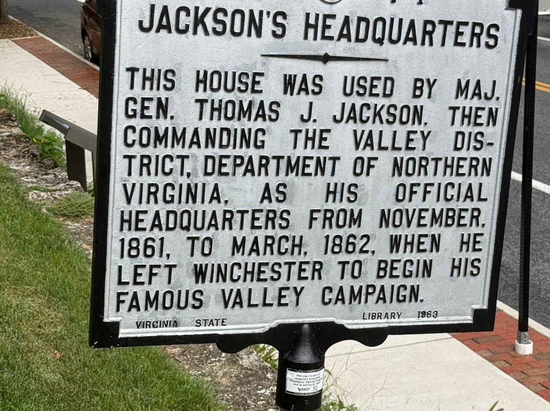 Stonewall Jackson's Headquarters-温切斯特必去景点