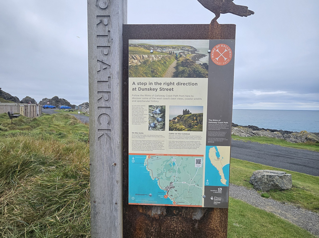 Dunskey Castle-Portpatrick必去景点