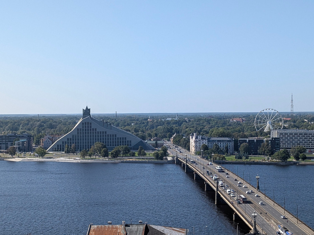 View of Riga from St Peter's Church Tower-里加必去景点