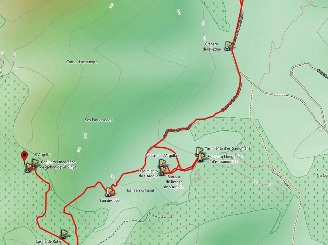 CR8 Es Galatzo - Sa Vinya Trail