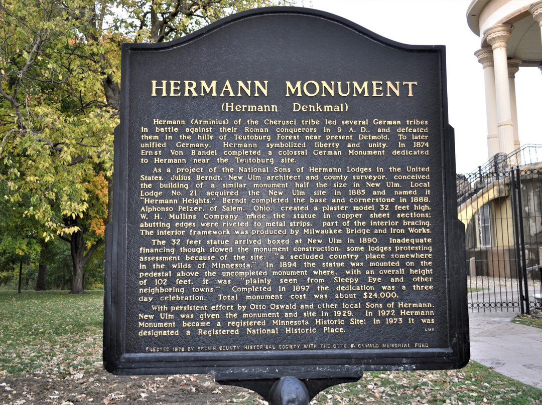 Hermann the German-New Ulm必去景点