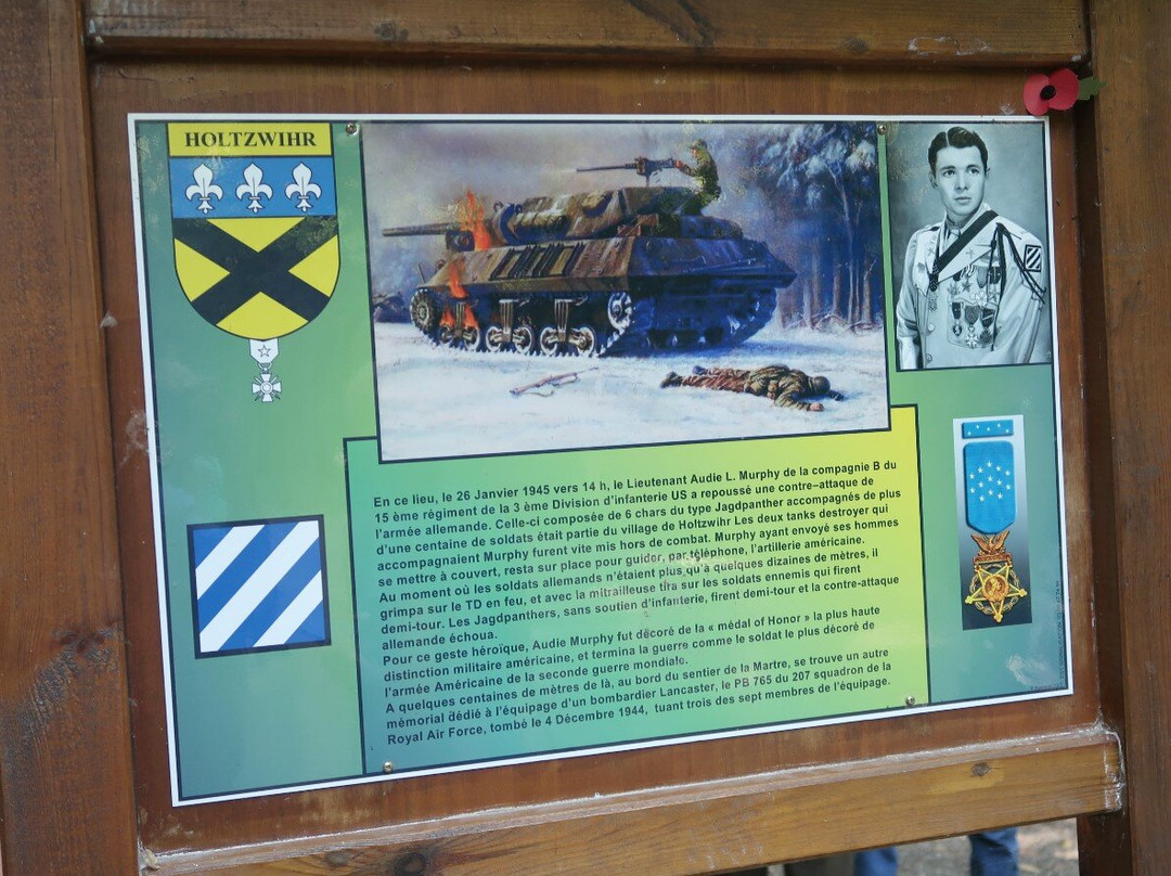 Holtzwihr Memorial to Audie Murphy景点图片
