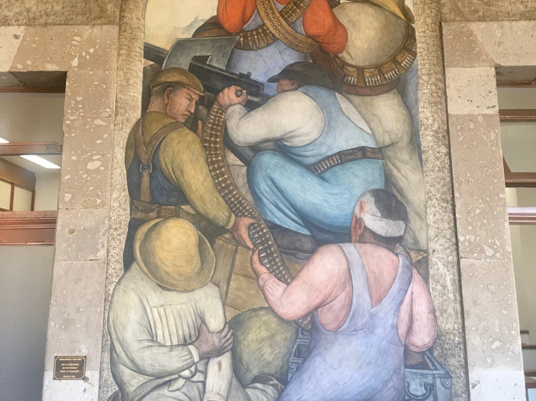 Edifice of the Secretaria de Educacion Publica-墨西哥城必去景点