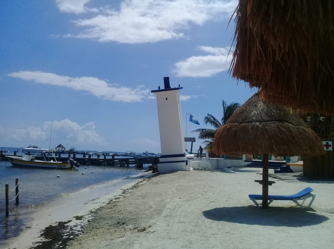 Playa de Puerto Morelos景点图片