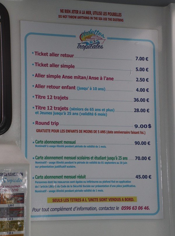 Vedettes Tropicales-法兰西堡必去景点