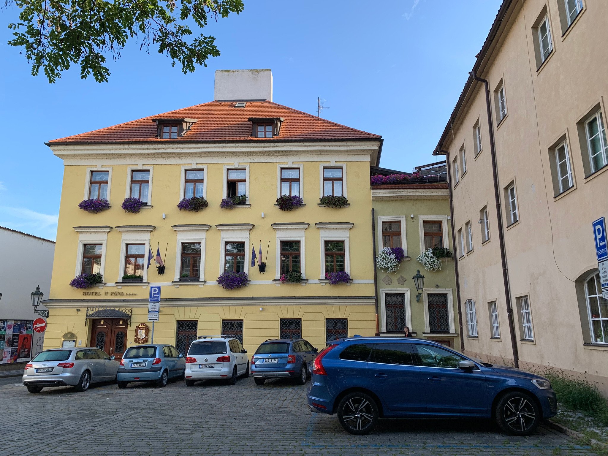 Hotel U Páva-浴室