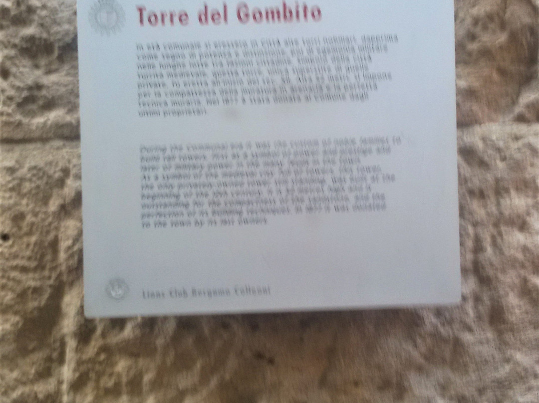 Torre del Gombito-贝加莫必去景点