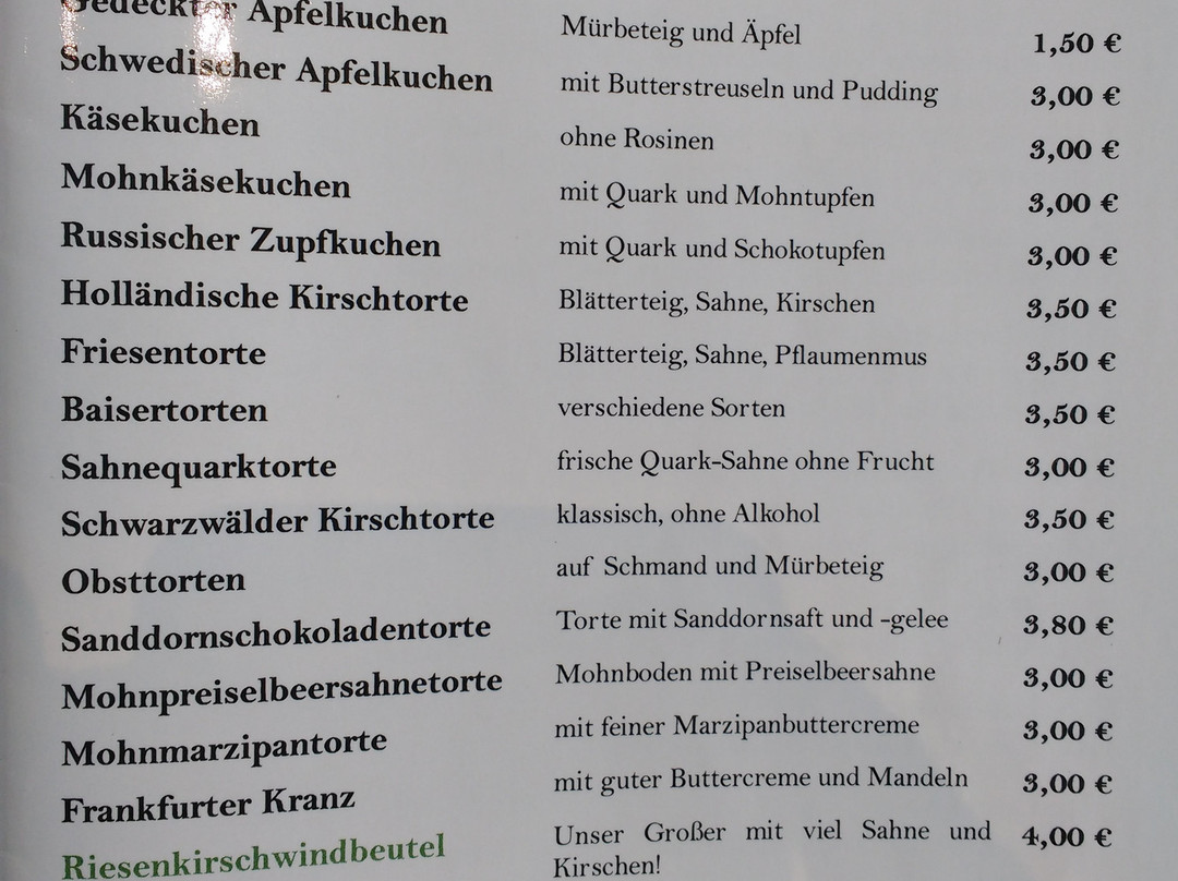 Caféstübchen und Pension Witt主图