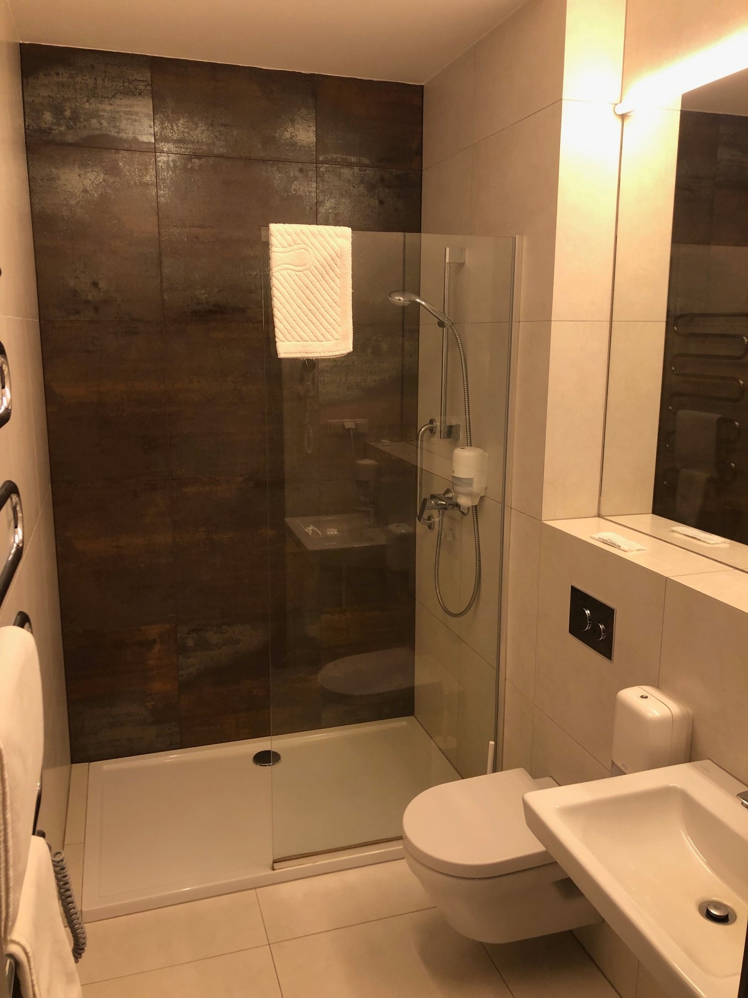 Hotel Browar Wiatr-浴室