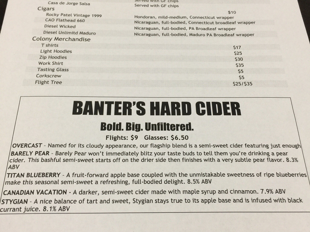 The Colony Meadery-阿伦敦必去景点