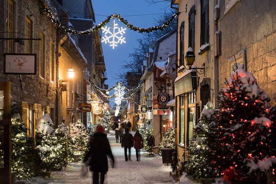 小香普兰街-魁北克市必去景点