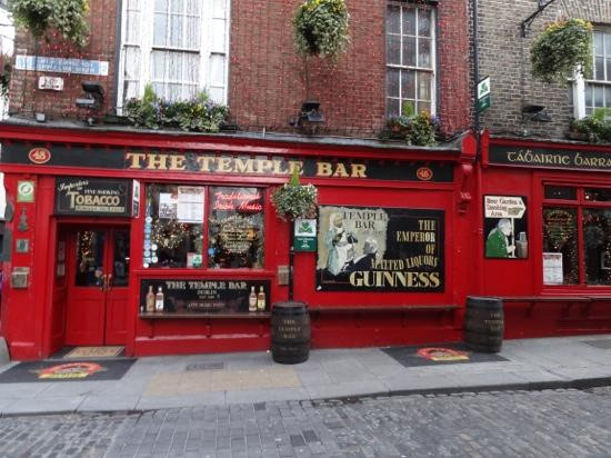 Temple Bar Pub酒吧-都柏林必去景点