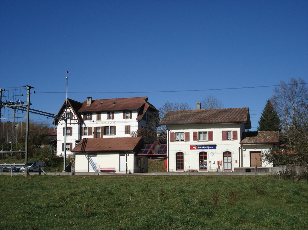 Saignelégier酒店住宿-Auberge de la Gare