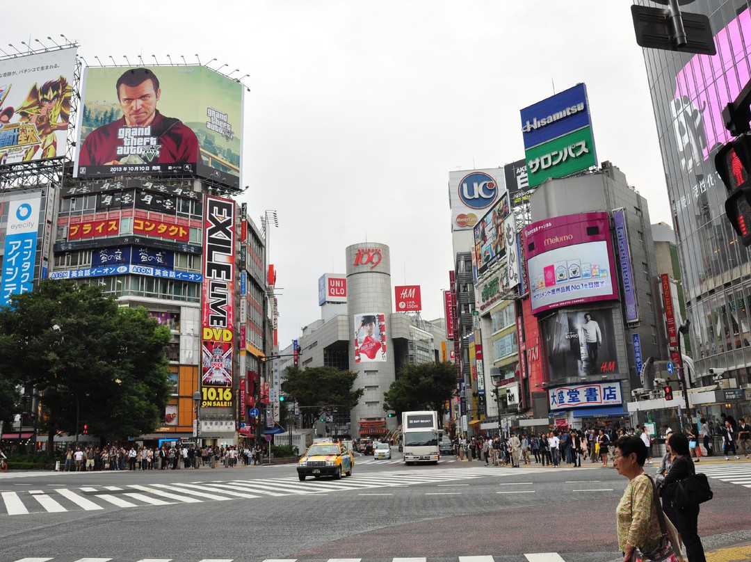 涩谷全向十字路口-涩谷区必去景点