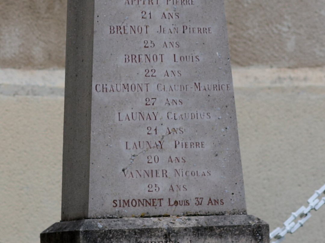 Monument aux morts de Saules