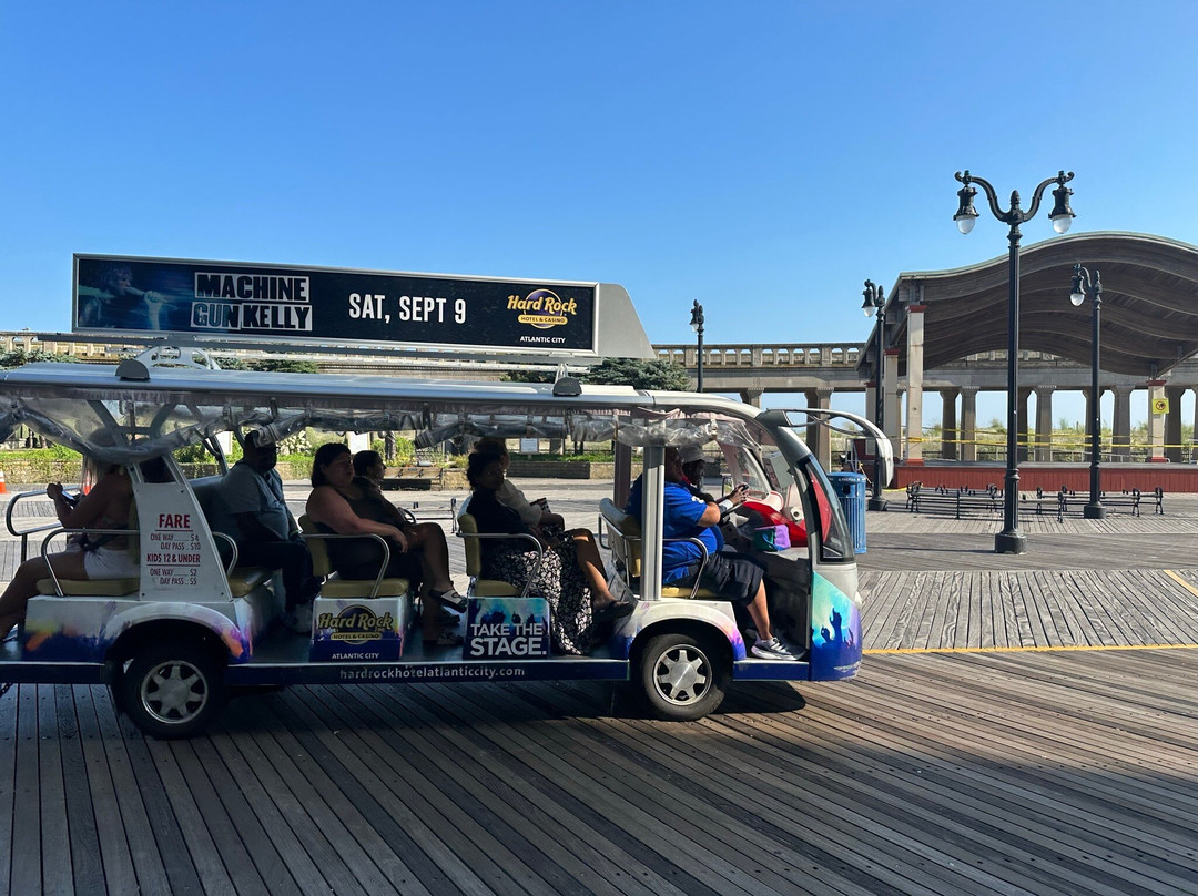 Atlantic City Boardwalk Tram Service景点图片