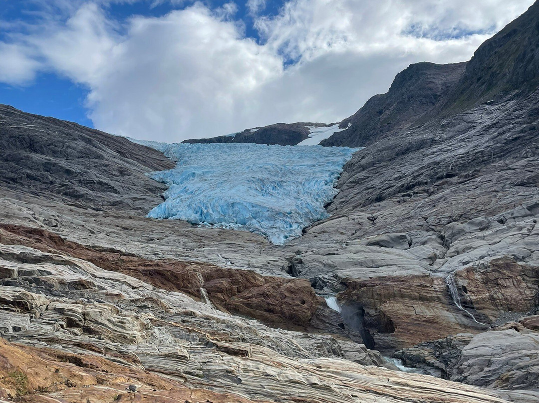 The Svartisen Glacier Austerdalsisen景点图片
