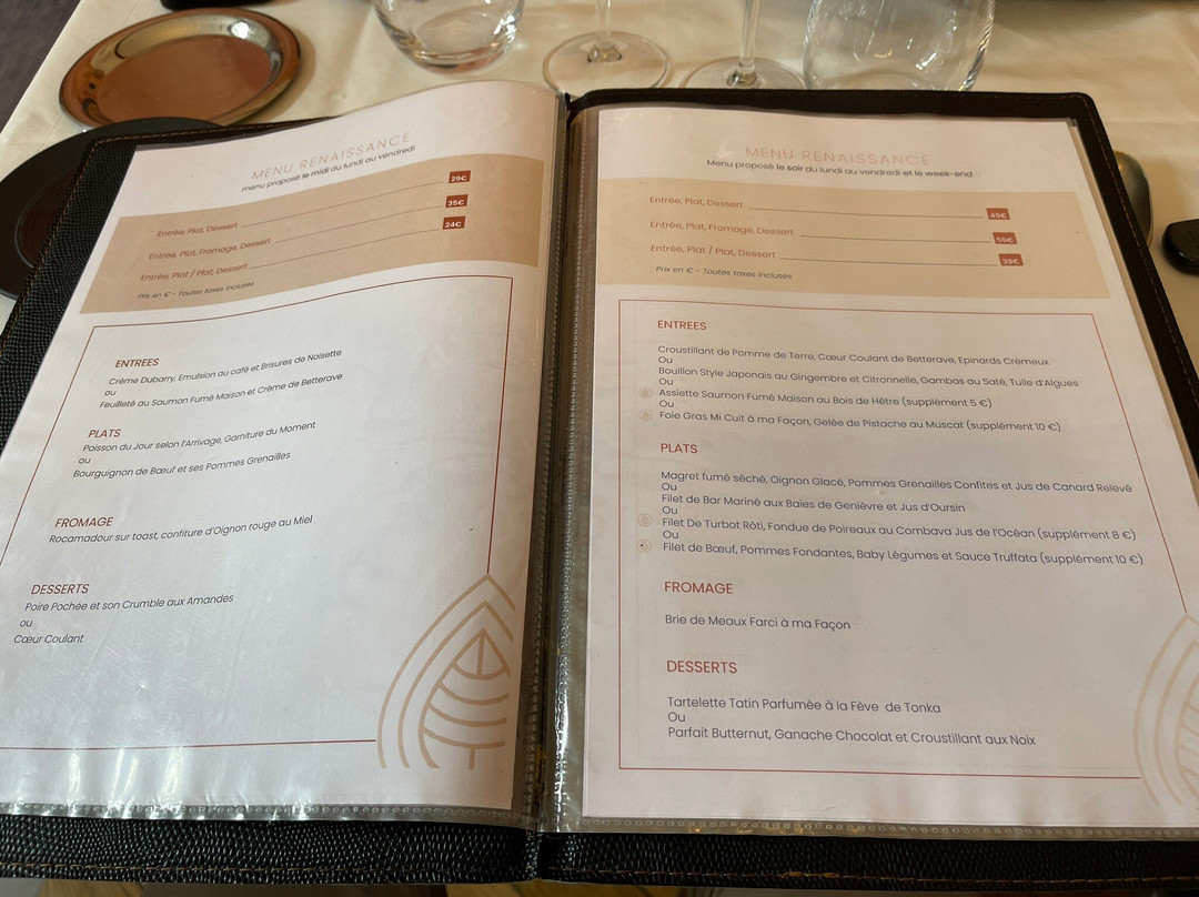 Restaurant Le Renaissance
