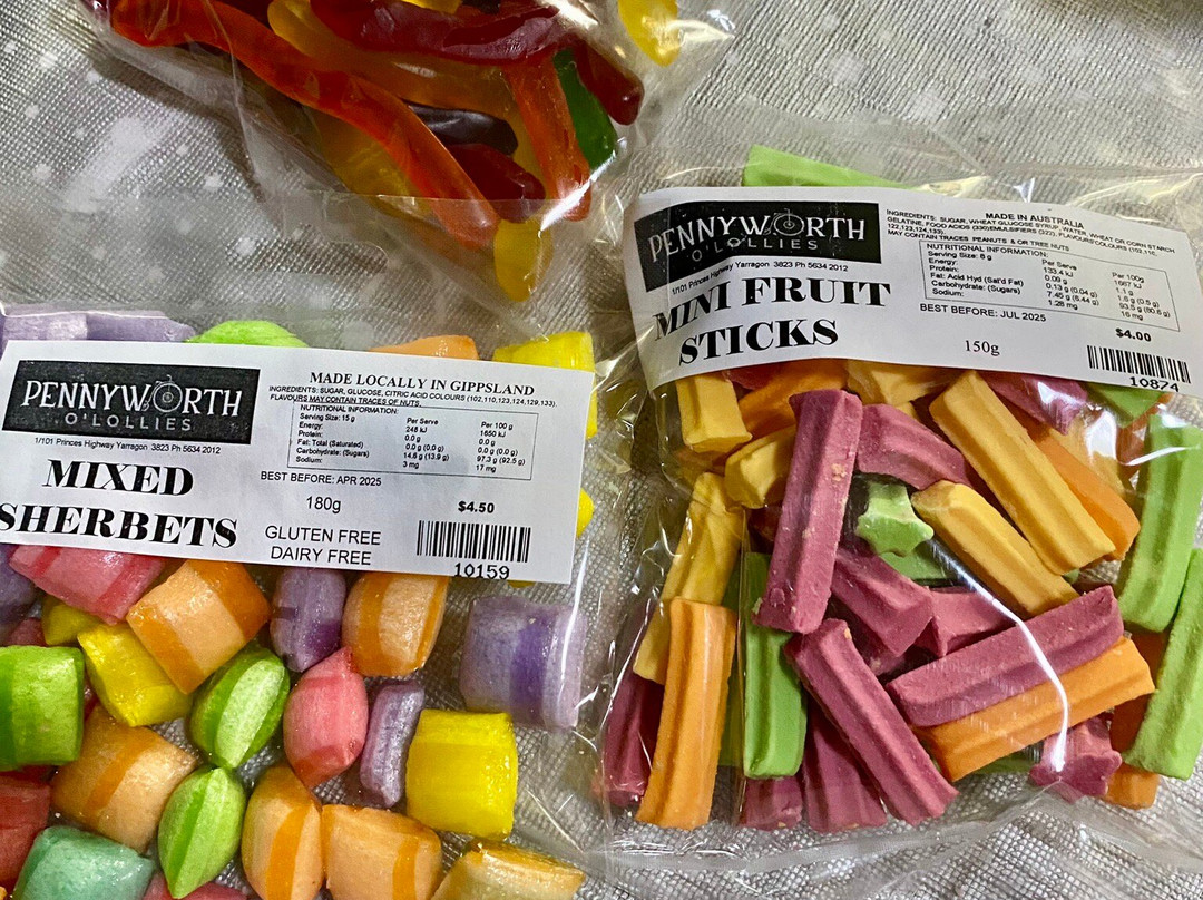 Pennyworth O'lollies-Yarragon必去景点