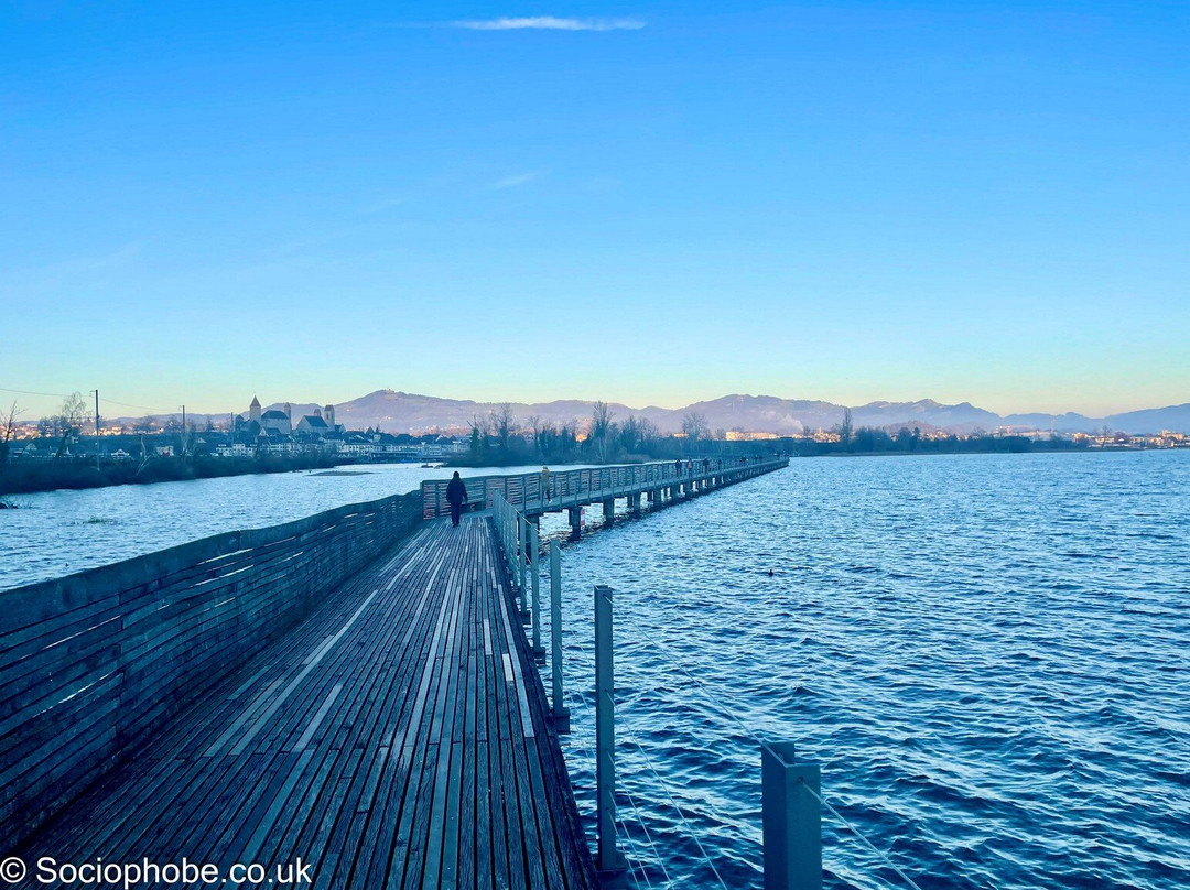 Wooden Bridge from Rapperswil to Hurden-拉珀斯维尔必去景点