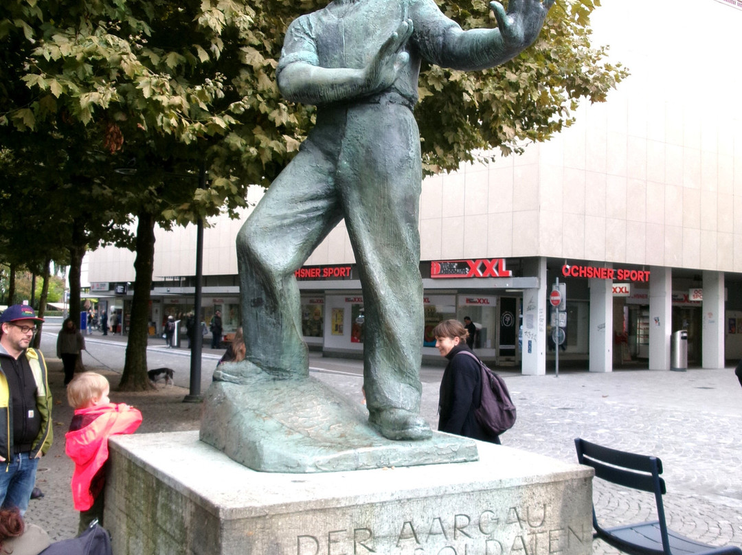 Der Aargau Seinen Soldaten Monument-Aarau必去景点