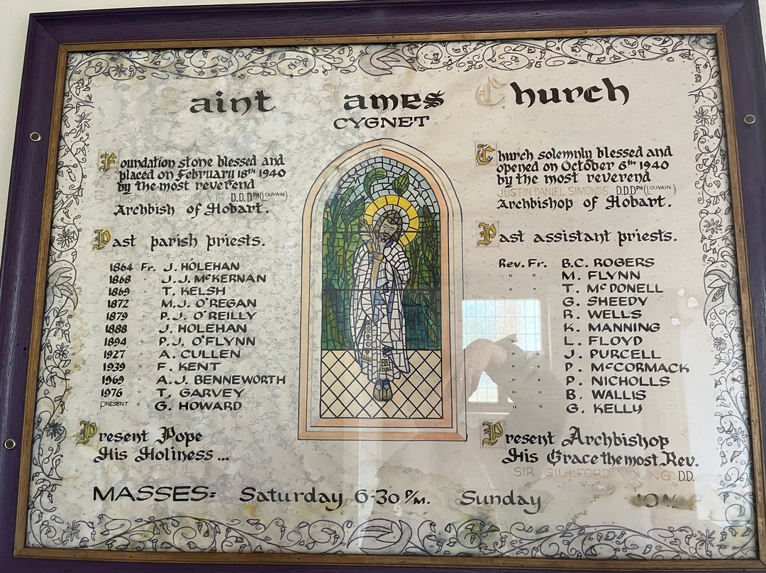 St James Church-Cygnet必去景点