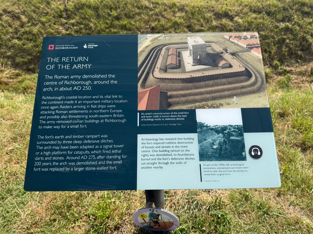 Richborough Roman Fort and Amphitheatre-桑威治必去景点