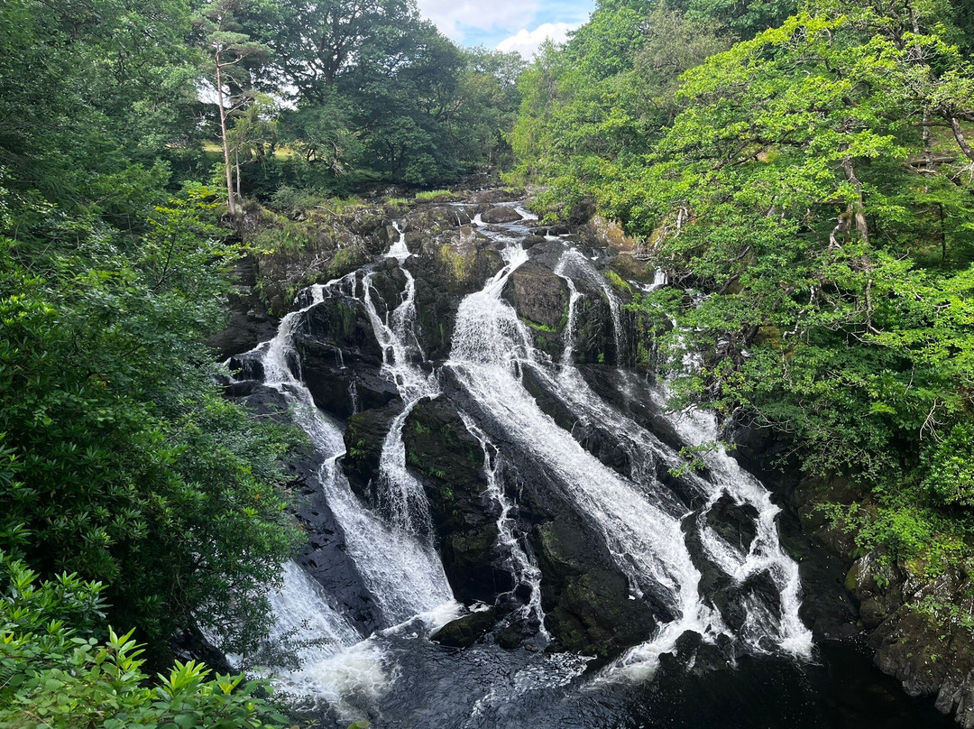 Swallow Falls-Betws-y-Coed必去景点