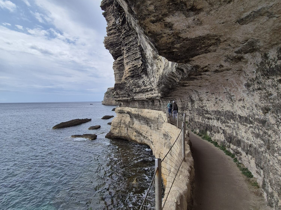 Escalier du Roi d'Aragon-博尼法乔必去景点