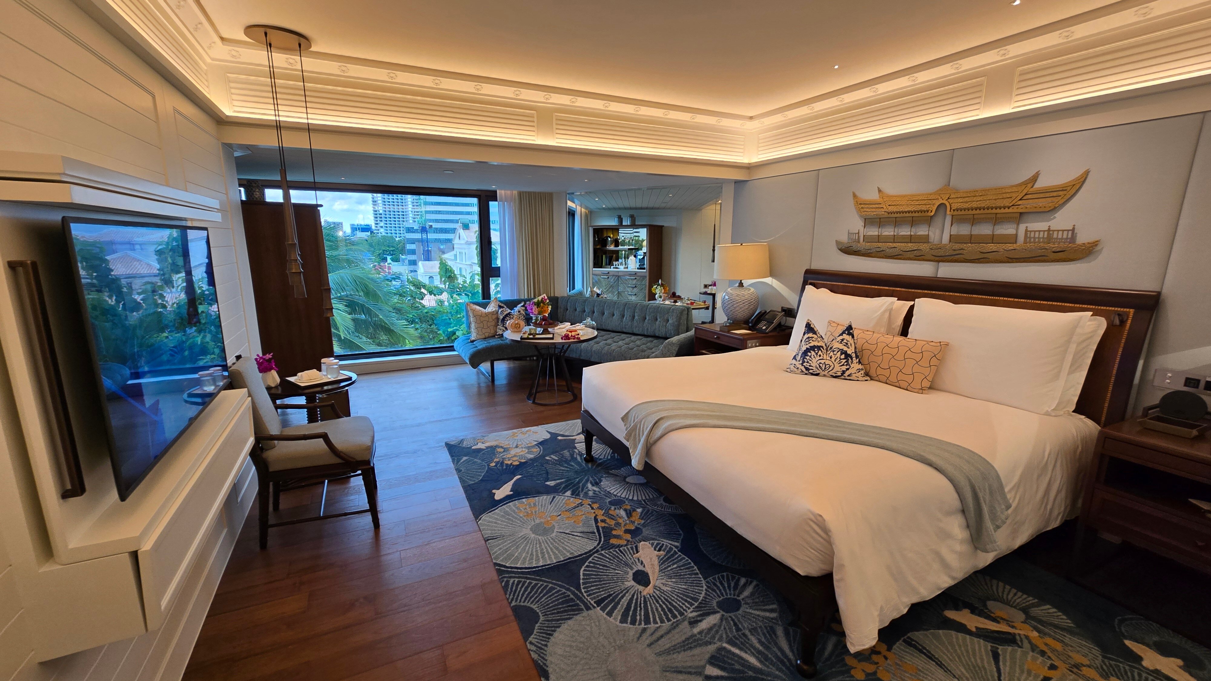 曼谷文华东方酒店-客卧