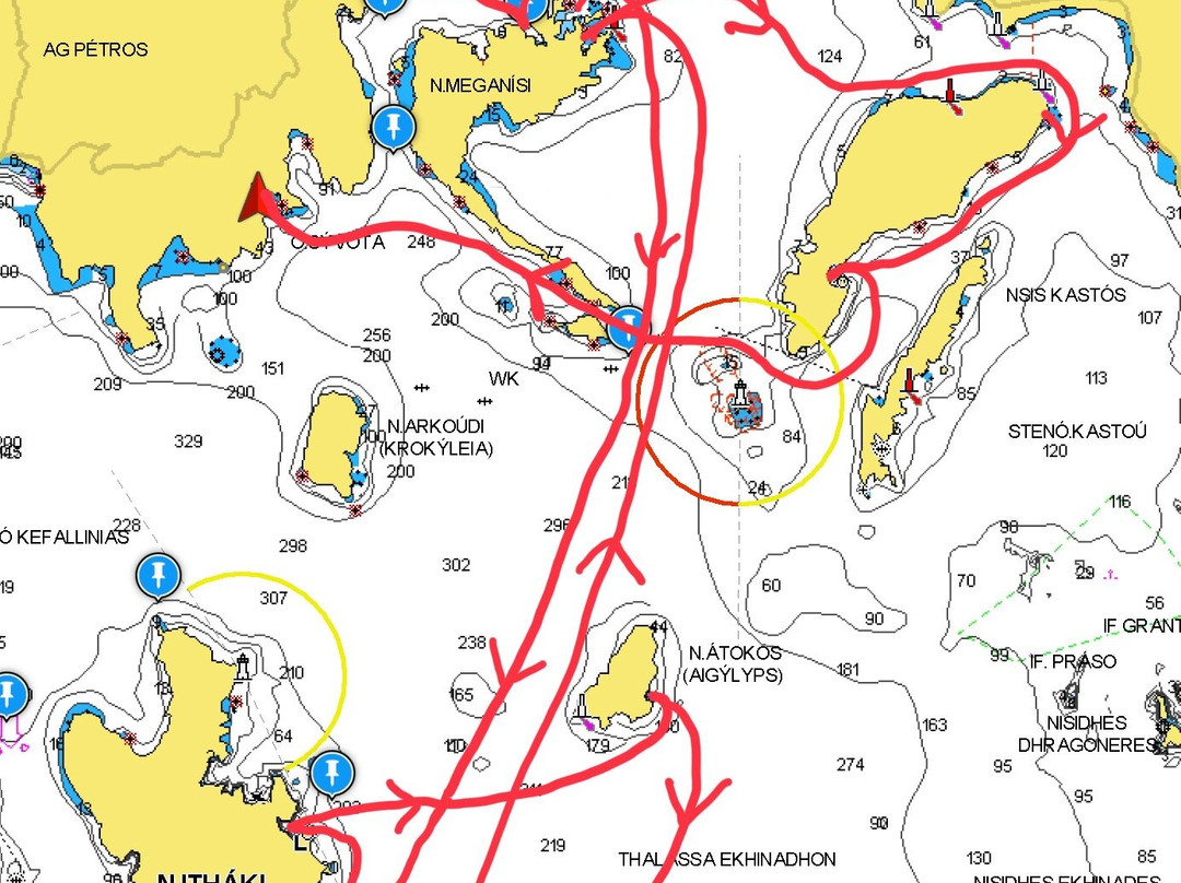 Nisos Yacht Charter-Nidri必去景点