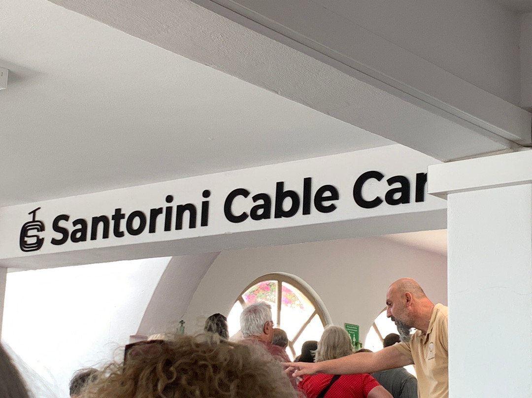 Santorini Cable Car-费拉必去景点