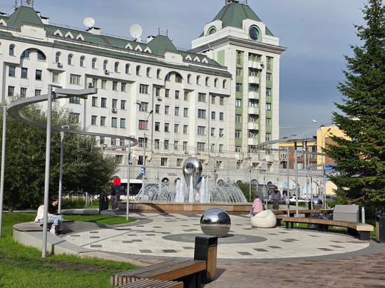 Park at Ordzhonikidze St.-新西伯利亚必去景点