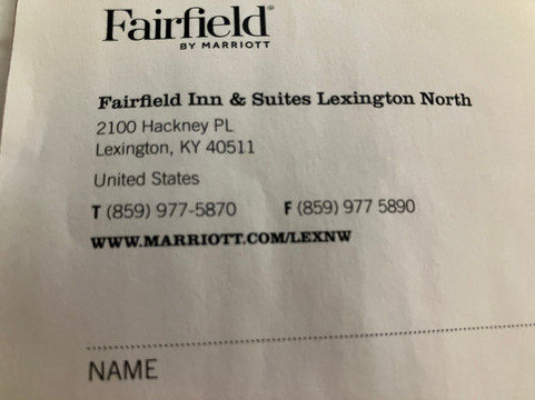 Fairfield by Marriott Inn & Suites Lexington North主图