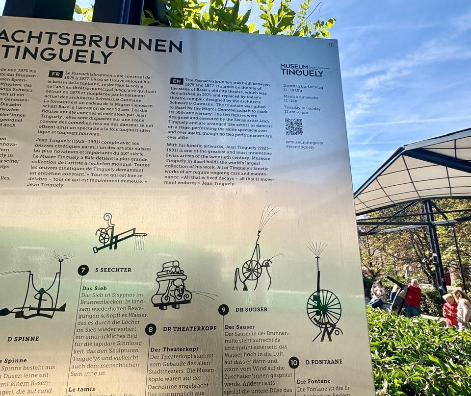 Tinguely Fountain-巴塞尔必去景点