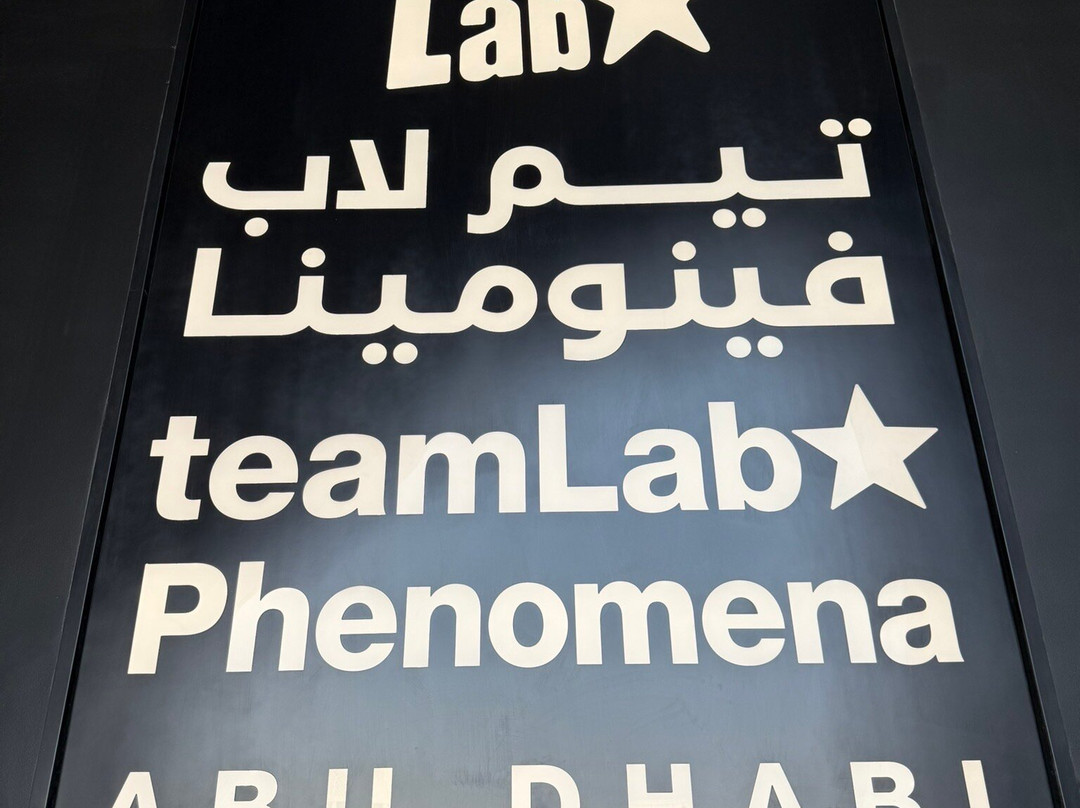 teamLab Phenomena Abu Dhabi-阿布扎比必去景点