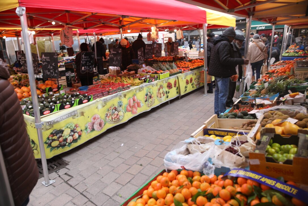 Le marché du dimanche matin