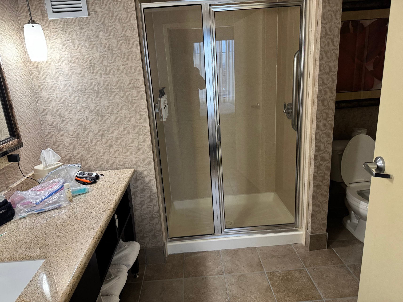 明尼阿波利斯北希尔顿安泊酒店-浴室