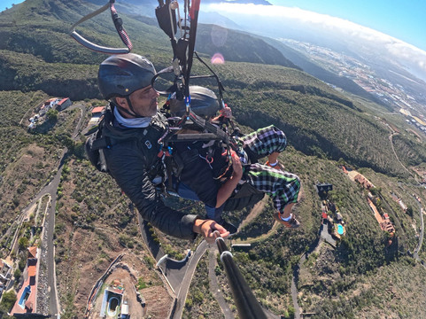 Tenerife Tandem Paragliding-特内里费岛必去景点