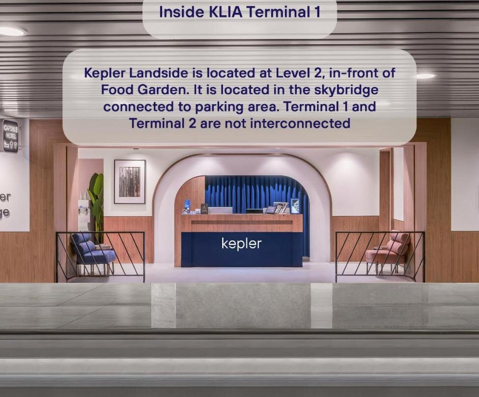 Kepler Club Kuala Lumpur Airport - KLIA T1 Landside