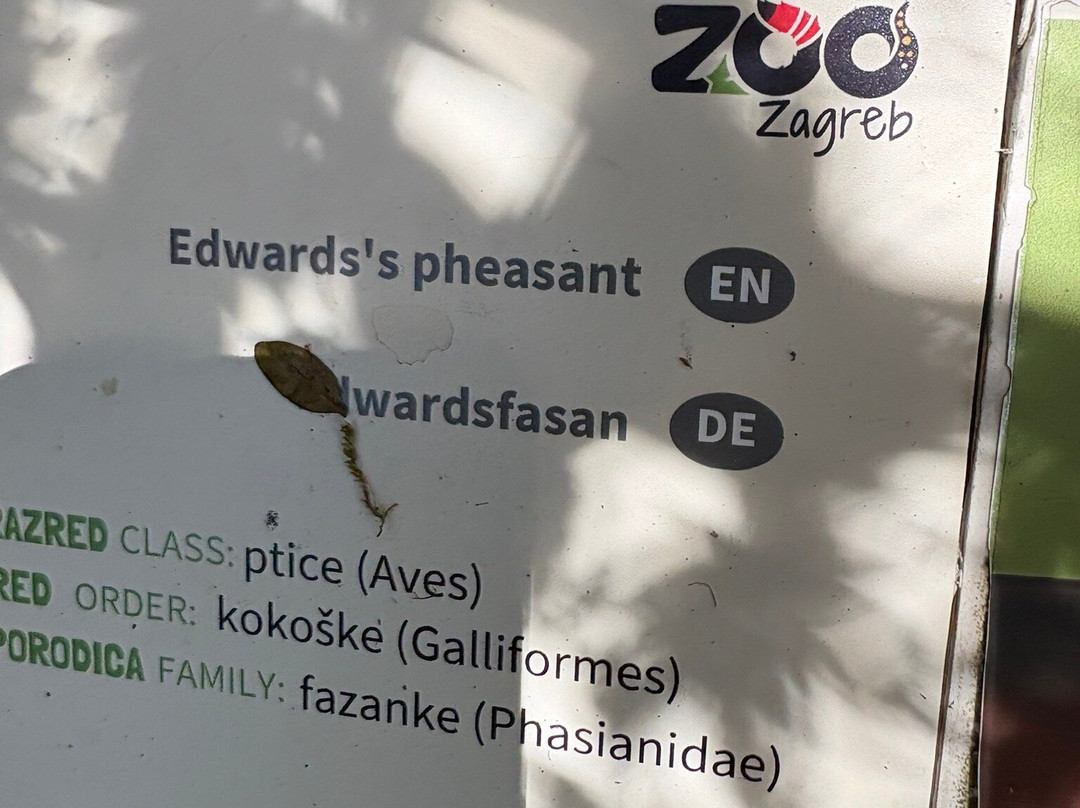 Zoo Zagreb-萨格勒布必去景点