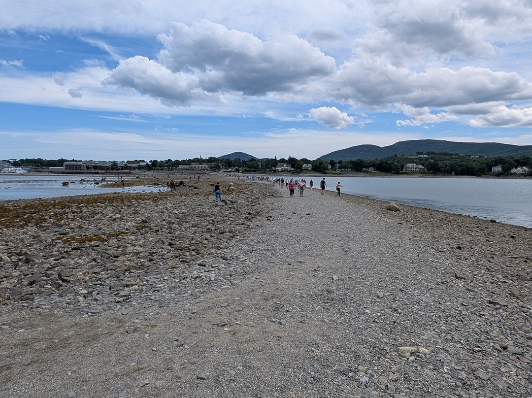 Land Bridge to Bar Island-巴港必去景点