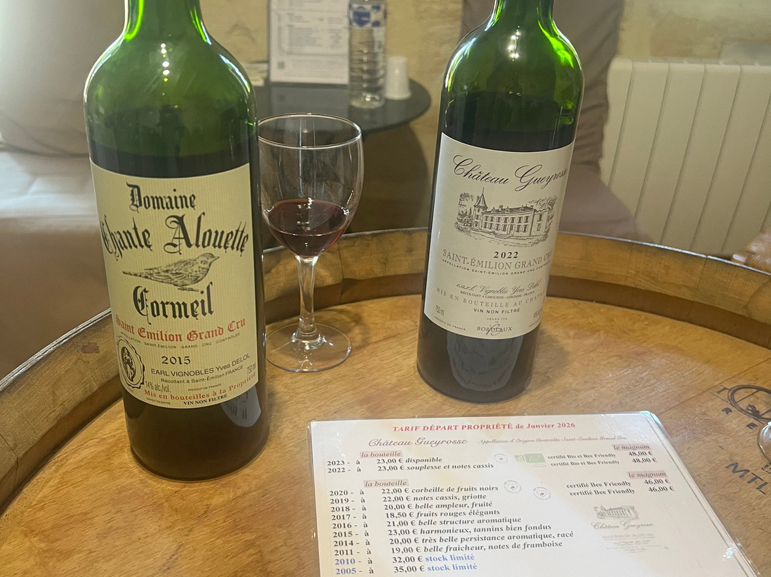 Château Gueyrosse EARL Vignobles Yves DELOL-利布尔纳必去景点