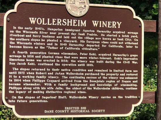 Wollersheim Winery & Distillery-Prairie du Sac必去景点