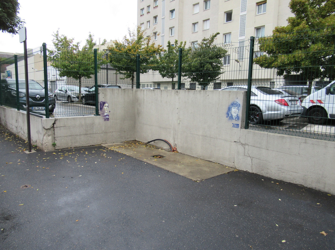 Fresque "Légende aviateur"