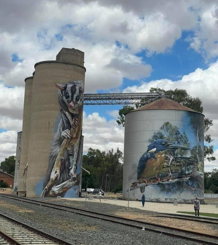 GrainCorp Silo Art-Rochester必去景点