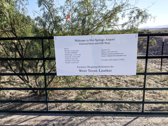 Hot Springs Airfield