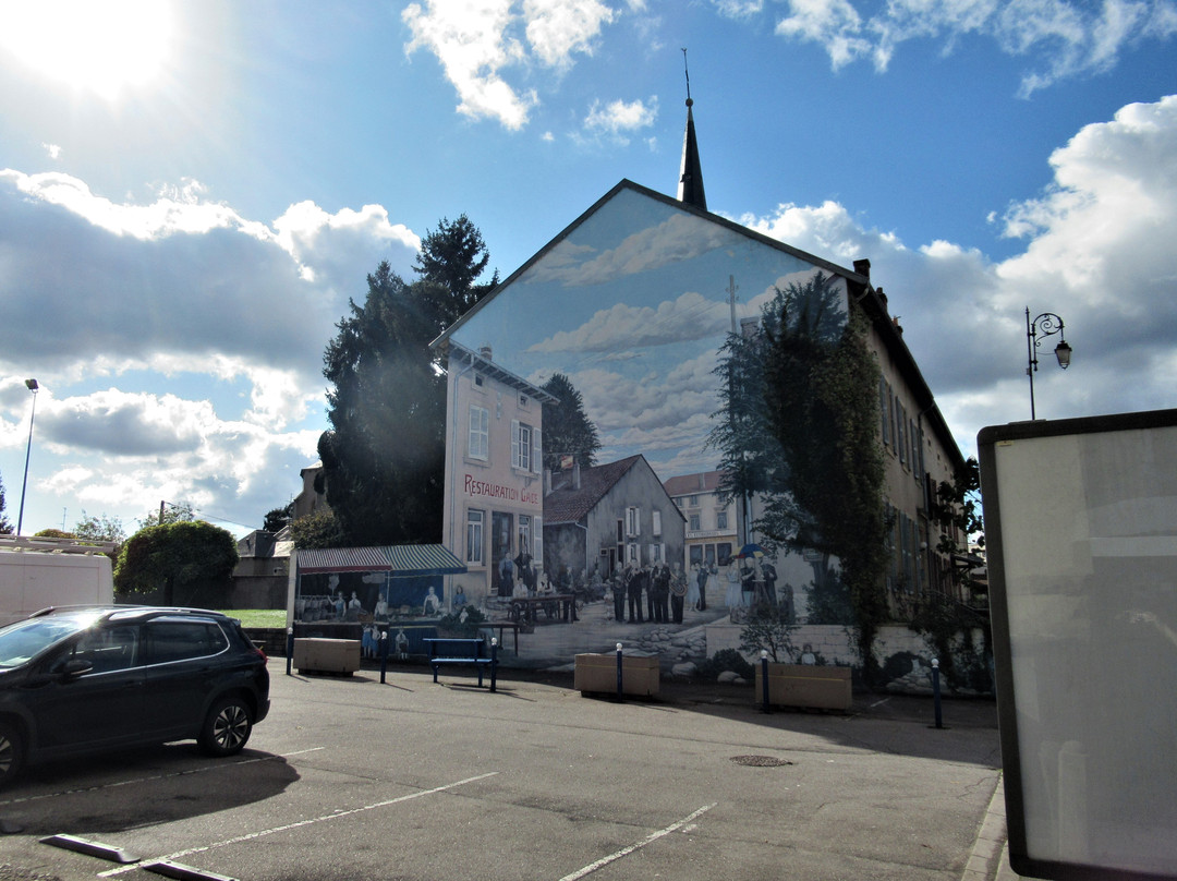 Fresque "Fête Au Village"