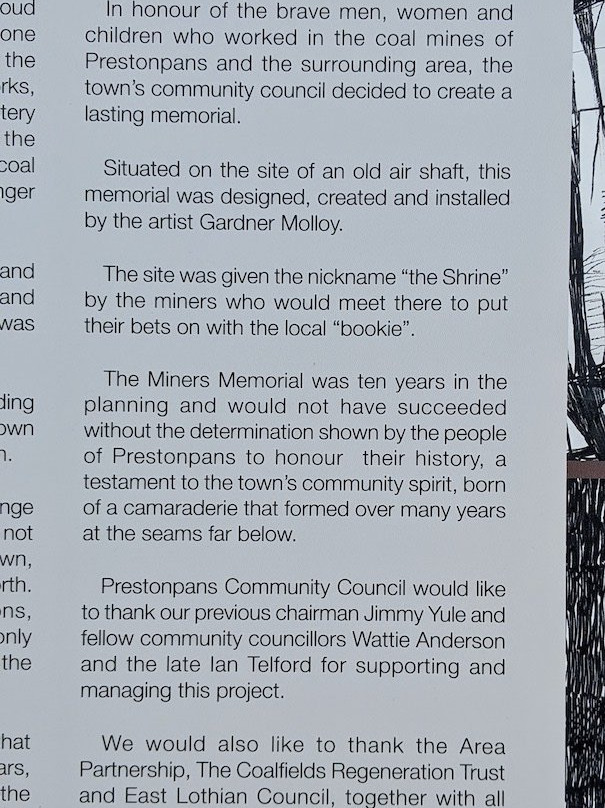 Miners' Memorial Sculpture